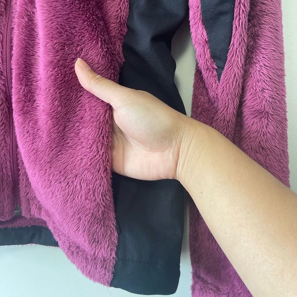 Women’s Columbia Titanium Sherpa Style Hooded Soft Fleece Jacket Size Medium - Picture 6 of 8